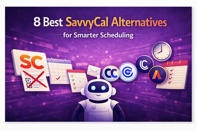 9 Best SavvyCal Alternatives for Smarter Scheduling