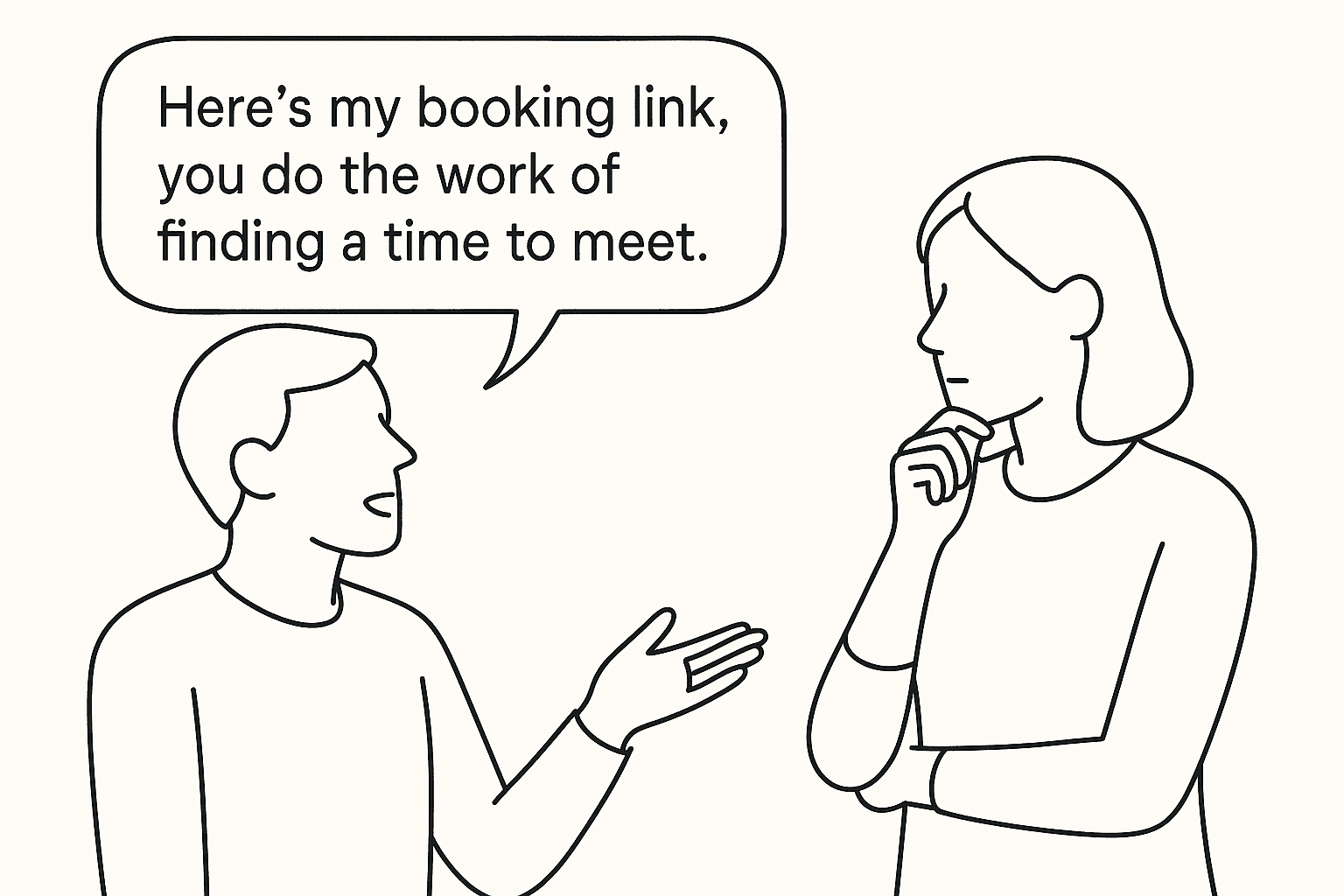 Booking Links vs Professionalism: Are You Sending the Wrong Signal?